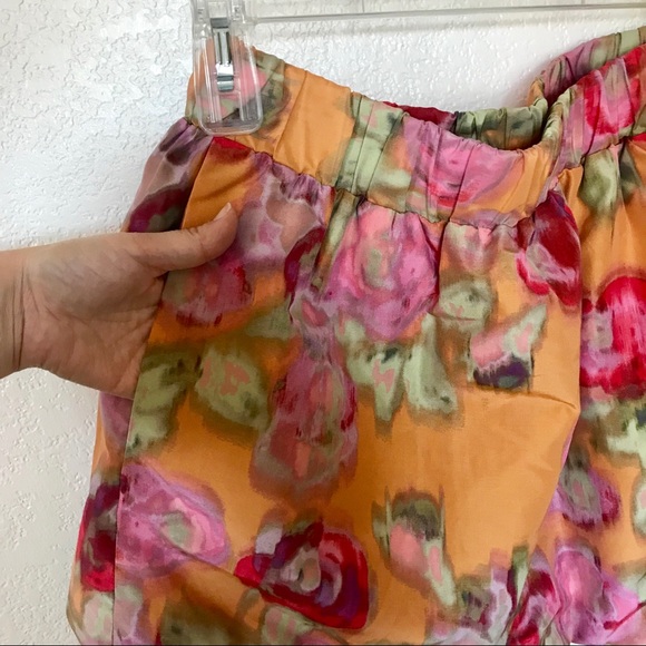 J CREW bubbled hem floral skirt - Picture 8 of 8